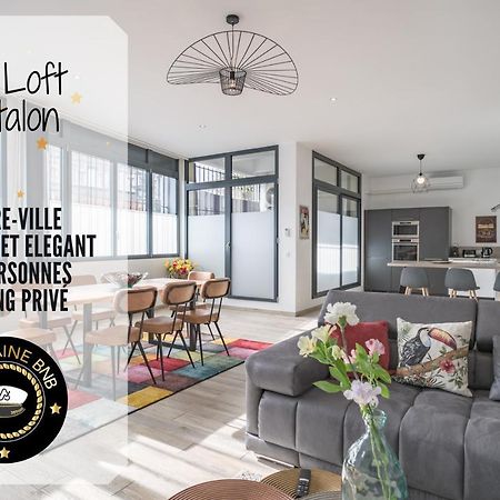 Loft Courtalon - Haut Standing - Patio - Parking Prives Lejlighed Troyes Eksteriør billede