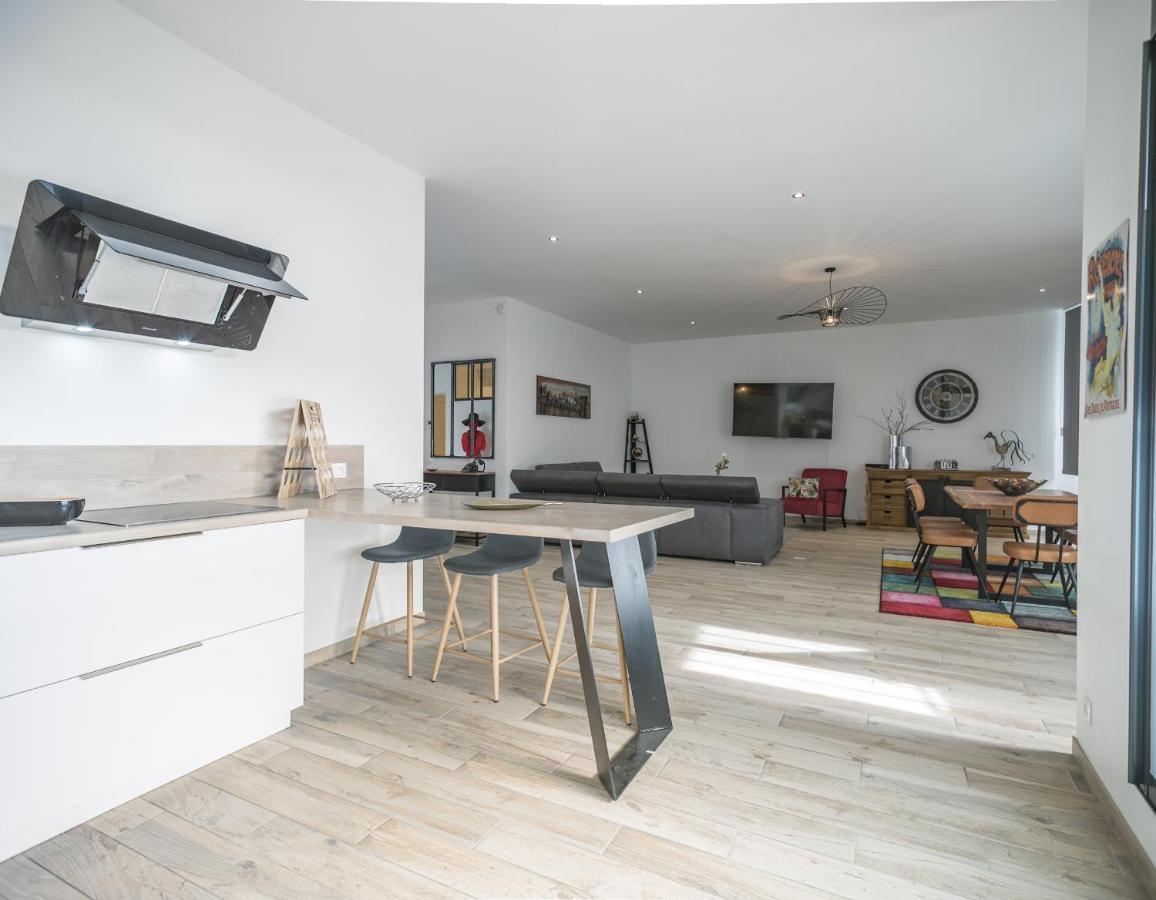 Loft Courtalon - Haut Standing - Patio - Parking Prives Lejlighed Troyes Eksteriør billede