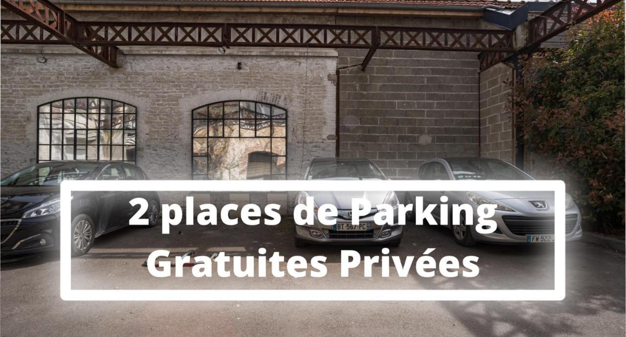 Loft Courtalon - Haut Standing - Patio - Parking Prives Lejlighed Troyes Eksteriør billede