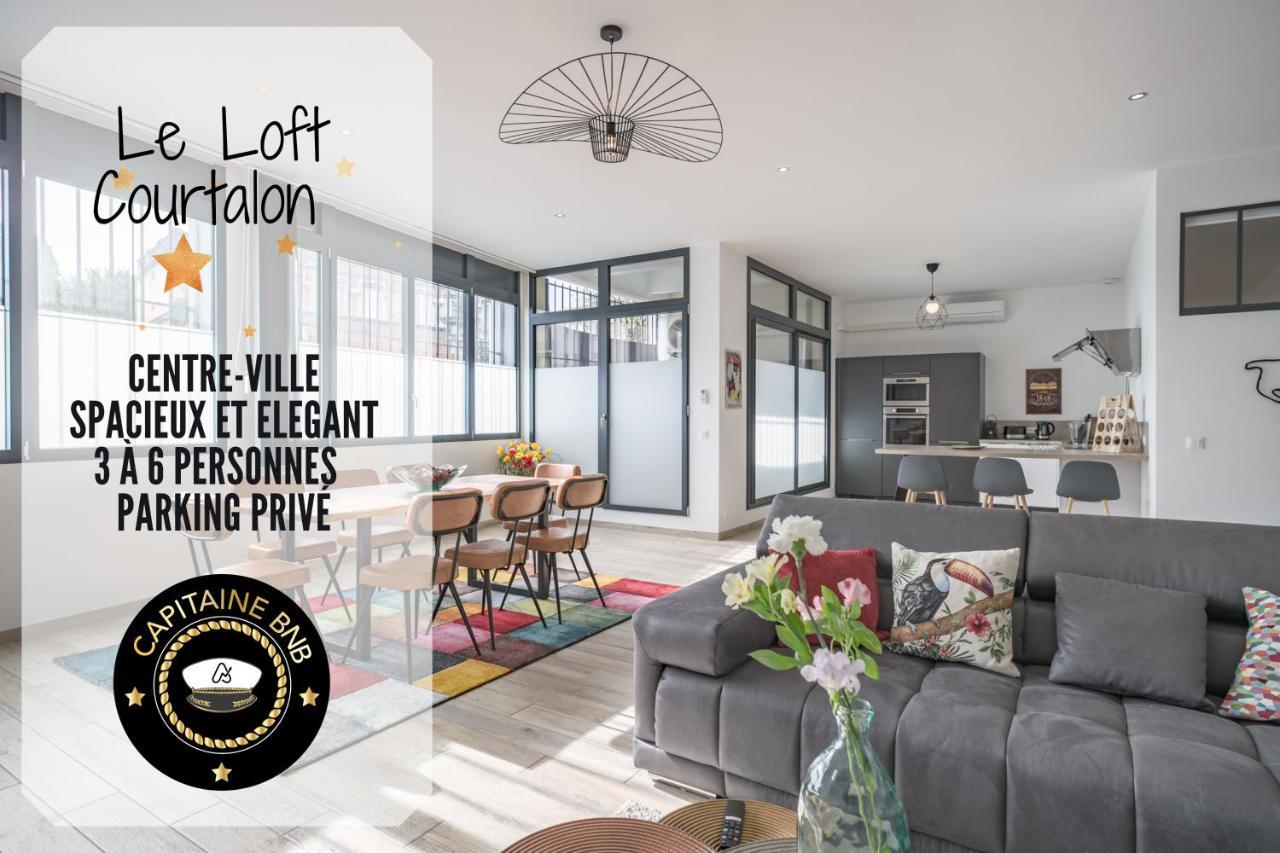 Loft Courtalon - Haut Standing - Patio - Parking Prives Lejlighed Troyes Eksteriør billede